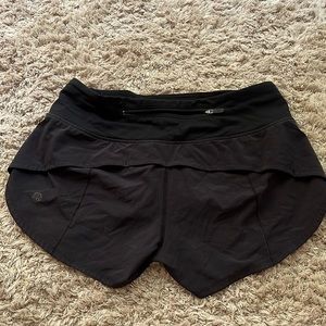 Lululemon speed up shorts size 2
